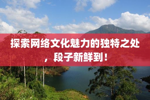 探索网络文化魅力的独特之处，段子新鲜到！