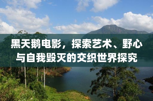 黑天鹅电影，探索艺术、野心与自我毁灭的交织世界探究