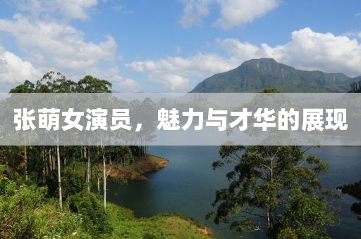 张萌女演员，魅力与才华的展现