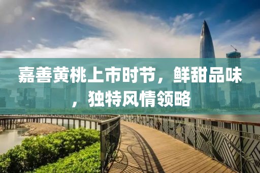 嘉善黄桃上市时节，鲜甜品味，独特风情领略
