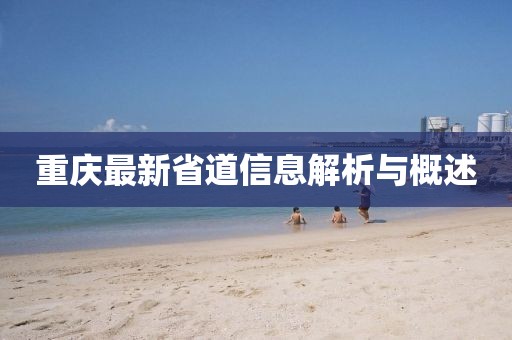 重庆最新省道信息解析与概述