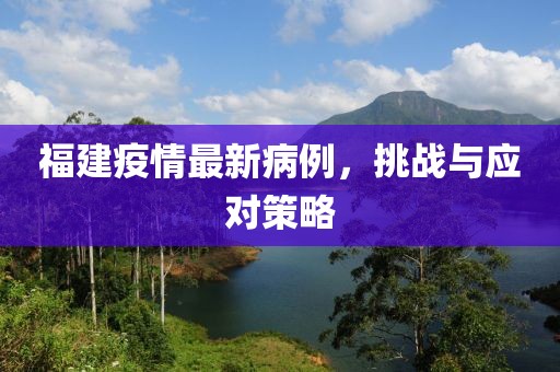 福建疫情最新病例，挑战与应对策略
