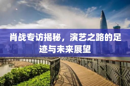 肖战专访揭秘，演艺之路的足迹与未来展望