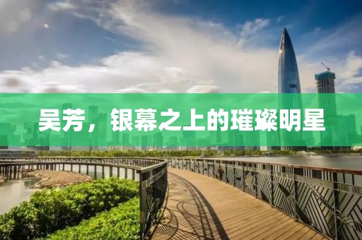 吴芳，银幕之上的璀璨明星