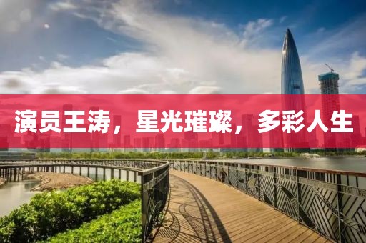 演员王涛，星光璀璨，多彩人生